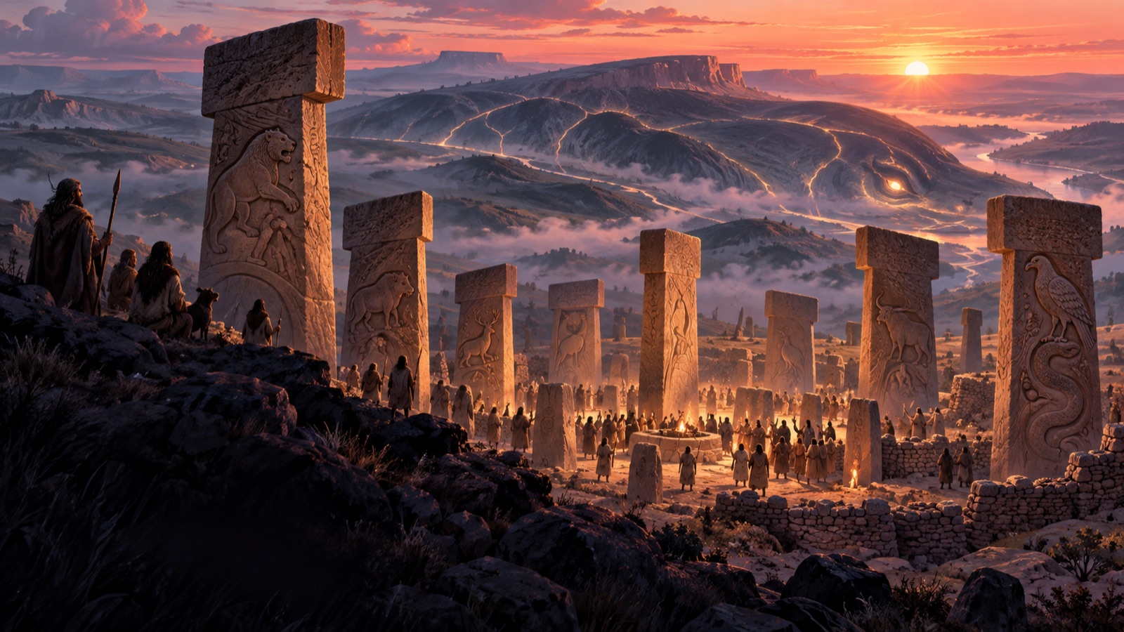 Illustration for Pillars Before Dawn